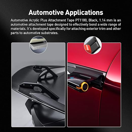 Automotive Acrylic Plus Attachment Tape 0.24" x 18Ft Made of 3M Pack of 2 - Image 3