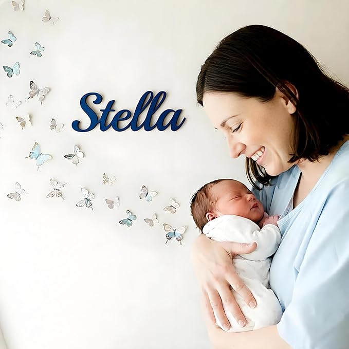 Personalized Wooden Name Sign for Nursery Wall Decor - Image 6