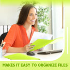 Henoyso 18 Pcs Plastic Folders - Image 5