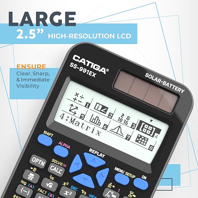 CATIGA SS-991EX Scientific Calculator - Image 5