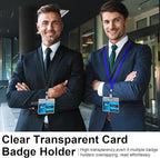 Marspark 100 Sets Clear Name Tags - Image 5