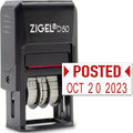 ZIGEL D50 Date Stamp with Posted by ZIGEL