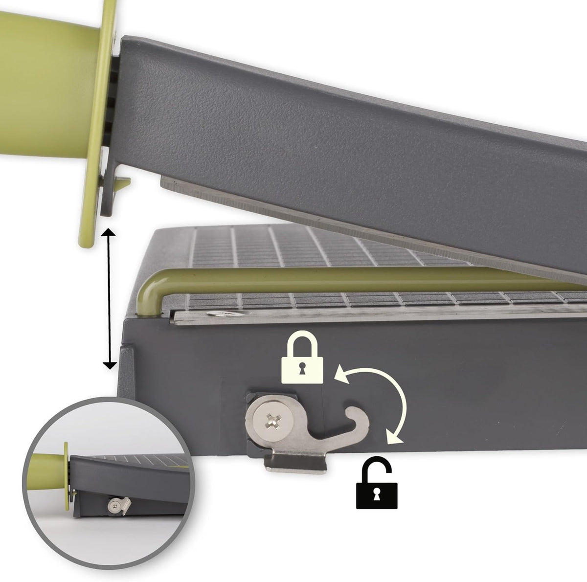 Swingline Paper Cutter, Guillotine Trimmer, 12" Cut Length, 10 Sheet Cap...