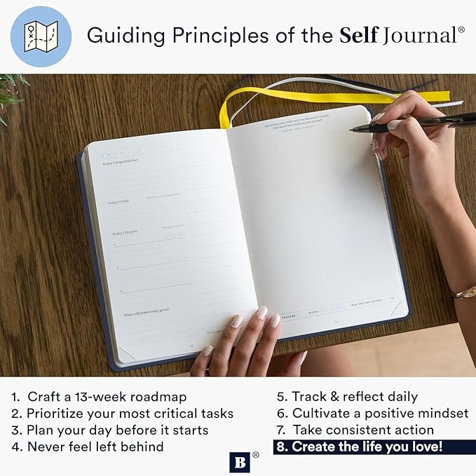 BestSelf 13-Week Self Journal & Goal Planner – Undated Daily ADHD-Friendly - Image 4