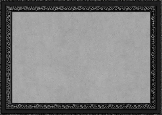 Amanti Art Black Framed Magnetic Board 20x28 Medium Vision Board by AmantiArt