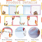 Lovarywow Chicken Sticky Notes Gifts - Image 3