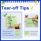 BEXOA EDC Bulk Personalized Sticky Notes 3"x3" - Image 3