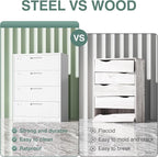 Letaya 4 Drawer File Cabinet - Image 7