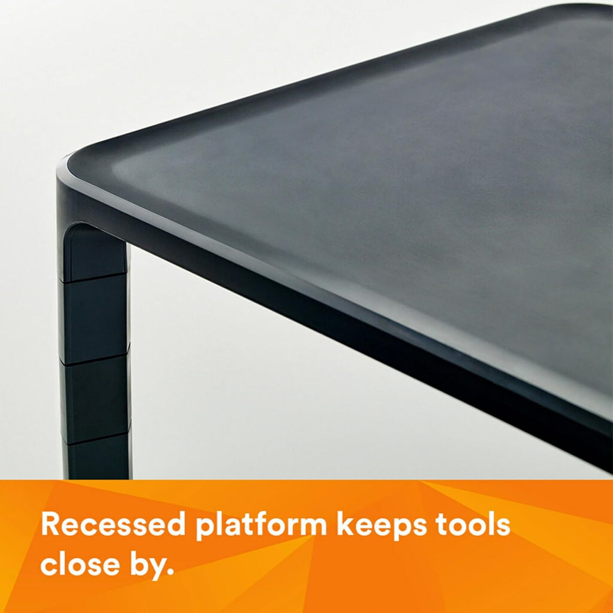 3M Adjustable Computer Monitor Stand, 16 in x 12 in x 13.6 in