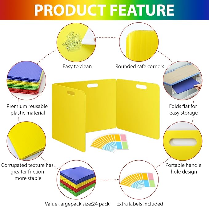 MuseLuxe 24 Pack Privacy Folders - Image 5