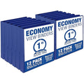 Samsill 1 Inch 3 Ring Binders, Made in USA, Economy Round Ring, 200 Sheet by Samsill