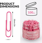 Jumbo Paper Clips, 2 Inch Large Paper Clip - Image 2