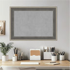 Amanti Art Grey Framed Magnetic Board 21x29 Medium Vision Board - Image 7