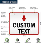 Custom Arrow and Directional Sign by My Sign Center - Image 6