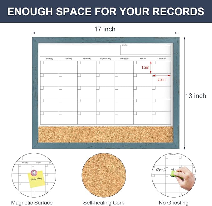 Whiteboard Calendar & Corkboard - Image 4