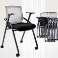 BLANEDUO Conference Room Chairs, Folding Office Desk Chair by BLANEDUO