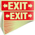 iSYFIX Exit Signs with Directional Right & Left Arrow, Glow in the Dark by iSYFIXPREMIUMSIGNS
