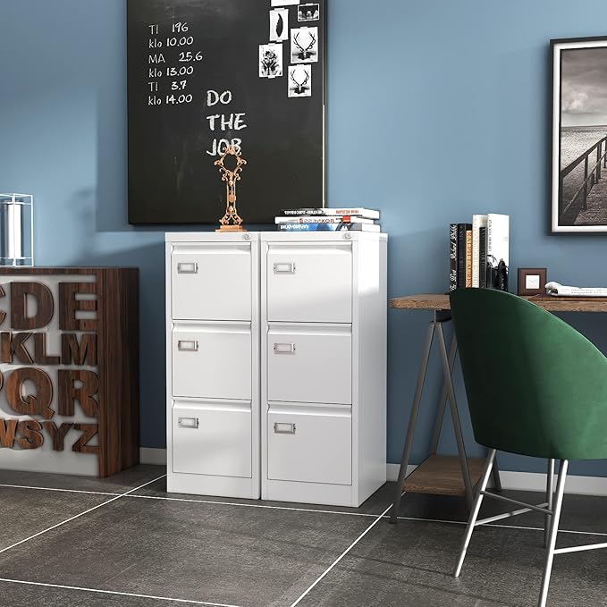 PEUKC 3-Drawer File Cabinet - Image 2