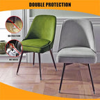 Clear Square Chair Leg Protector - Image 7