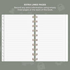 Clever Fox Password Book Spiral – Mini Internet Address & Password Organizer - Image 6