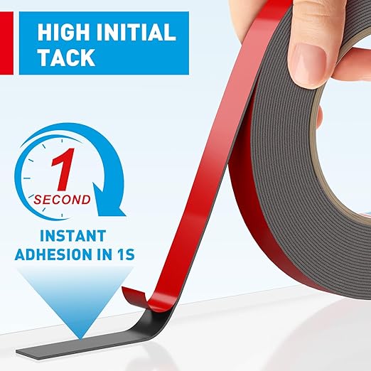 EMITEVER Double Sided Tape Heavy Duty, Tesa Adhesive Mounting Tape Waterproof - Image 3