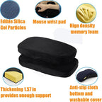 Sunnors Chair Armrest Pads, Memory Foam Office Chair Arm Covers and Elbow Pillow - Image 2