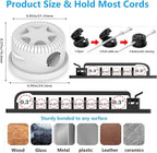 ELII 328Pcs Cable Management Kit, 8 Magnetic Cable Clips, 69Adhesive Cable - Image 3