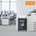 Bonsaii 16-Sheet Microcut Paper Shredder, 60-Minute Home Office Heavy Duty - Image 7