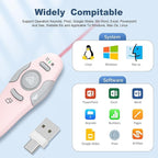 QUI Presentation Clicker Wireless Presenter Remote Clicker - Image 6