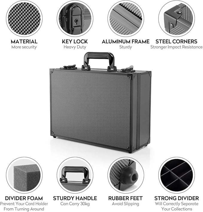 MewVeer Top Loader Case, Trading Card Storage Box - Image 5