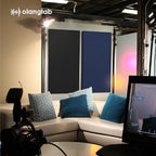 Olanglab Sound Absorbing Acoustic Wall Panels 2 Pack, Large Fabric Wrapped - Image 6