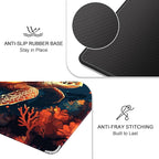 Auhoahsil Mouse Pad, 12 x 10 in Animals Theme Computer Mouse Pad - Image 5