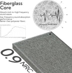 Olanglab Fiberglass Acoustic Wall Panels 4 Pack, 11.8'' x 23.6'' Sound Panels - Image 4