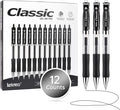 Lekreo Classic Retractable Gel Roller Pens, 0.7mm Fine Point by Unknown