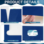 Yeaqee 125 Pack 2 Pockets Glossy Laminated Paper Folder First Day of School - Image 3