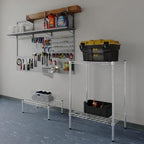 Regal Altair 18" Deep x 24" Wide x 34" Height Wire Shelving Kit | 2-Tier | NSF - Image 2