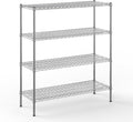 Regal Altair 18" Deep x 48" Wide x 54" Height Wire Shelving Kit | 4-Tier | NSF