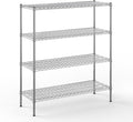 Regal Altair 18" Deep x 48" Wide x 54" Height Wire Shelving Kit | 4-Tier | NSF by Regal+Altair