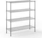 Regal Altair 18" Deep x 48" Wide x 54" Height Wire Shelving Kit | 4-Tier | NSF by Regal+Altair