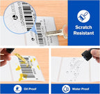 L LIKED 3" x 2" Blank Removable Labels - Image 5