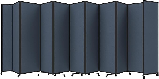 Versare Room Divider 360 Portable Wall Partition | Folding Panels | Large by VERSARE