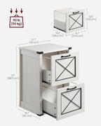 VASAGLE File Cabinet, Filing Cabinet - Image 3
