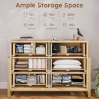 LGHM Fluted Dresser for Bedroom - Image 4