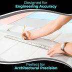 NOKKO Metal Ruler 18 Inch - Image 8