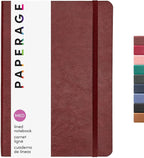 PAPERAGE Softcover Lined Journal Notebook, 160 Pages, Medium College Ruled by PAPERAGE