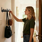 Key Holder for Wall, Key Hooks Organizer Hanger Rack Wall Mounted - Image 5