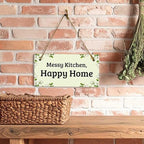 Signs ByLITA Magnolia White Personalized Hanging Wall or Door Sign | Custom - Image 3