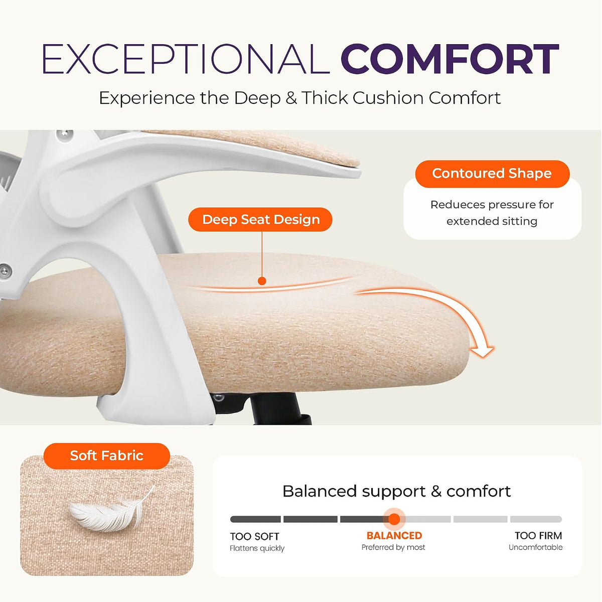 neo chair office desk chair, ergonomic mesh with, side view
