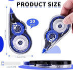 Correction Tape, 10 Pack Correction Tape Easy To Use Applicator - Image 2