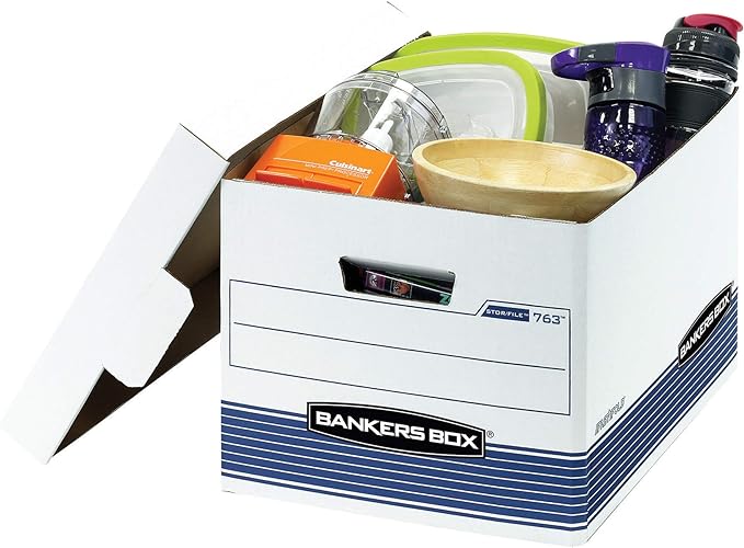 Bankers Box 20-Pack Medium Duty File Storage Boxes - Image 4